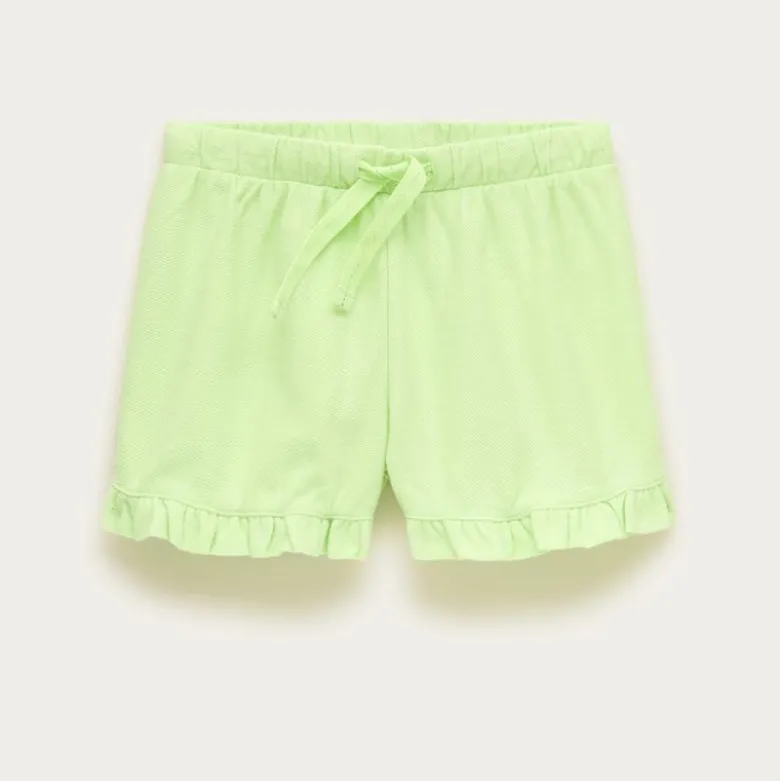 Girls' pull-on short in twill
