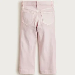 Girls' sailor garment-dyed stretch denim trouser