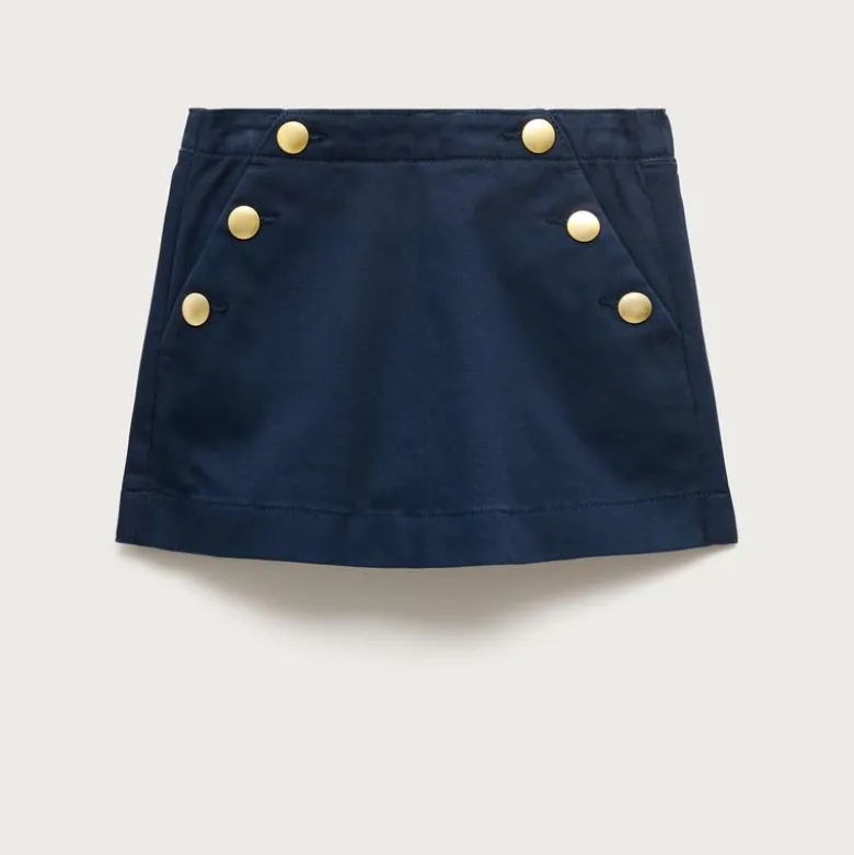 Girls' Sailor skort in chino