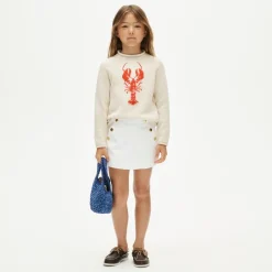 Girls' Sailor skort in chino