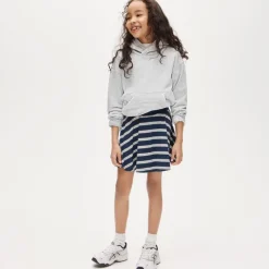 Girls' skort in performance jersey