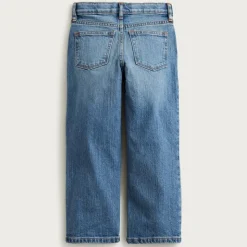 Girls' slim wide-leg jean in Hayworth wash