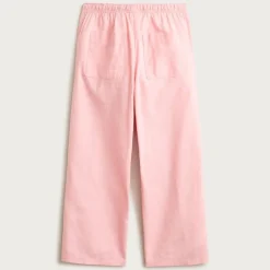 Girls' Soleil pant in linen-cotton blend