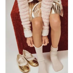Girls' strappy ballet flats