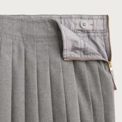 Girls' uniform pleated skirt