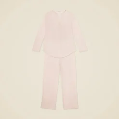 HANRO® Cotton Deluxe long-sleeve pajamas