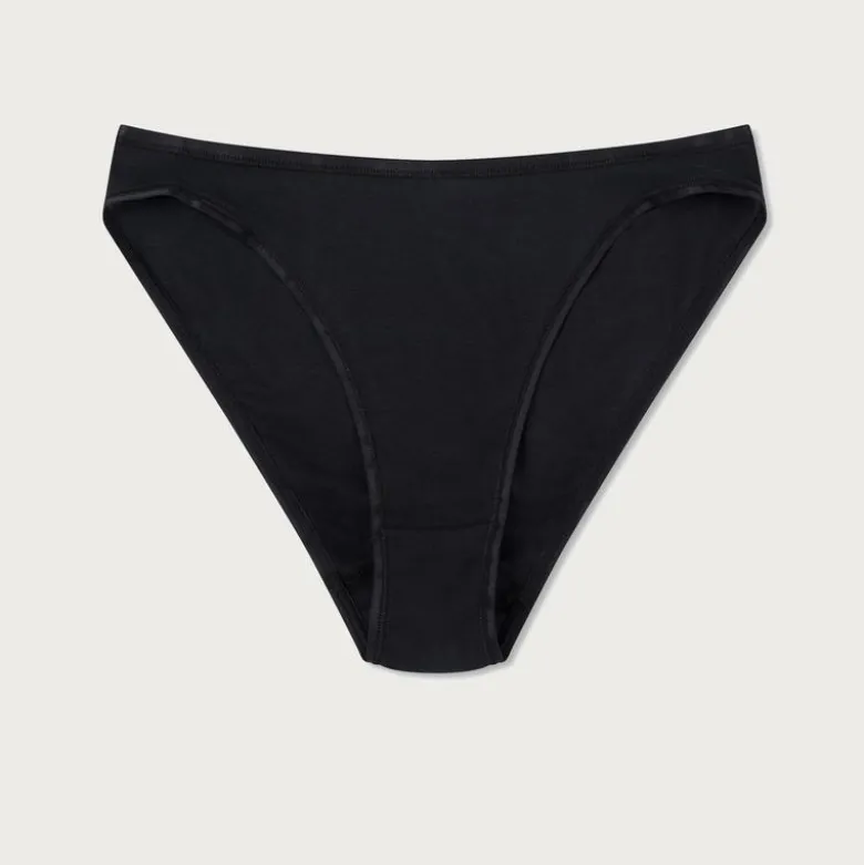 HANRO® cotton seamless high-cut brief