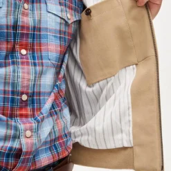 Harrington jacket in Italian suede