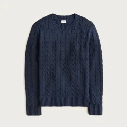 Heritage cotton cable-knit sweater