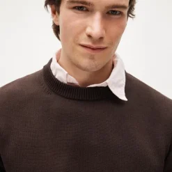 Heritage cotton crewneck sweater