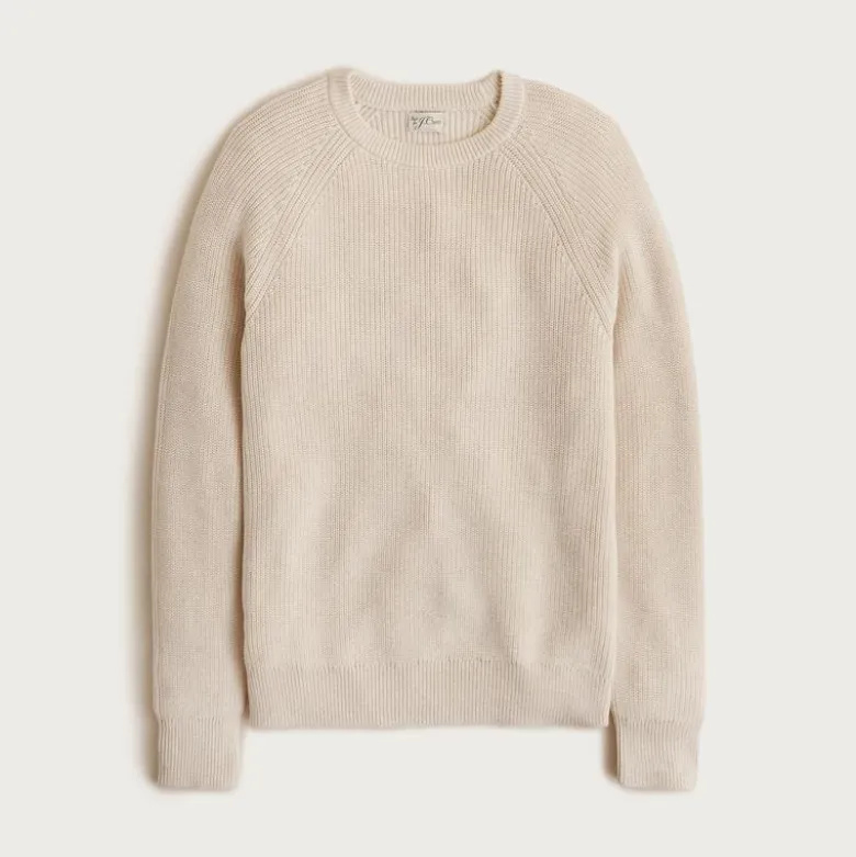Heritage cotton ribbed sweater