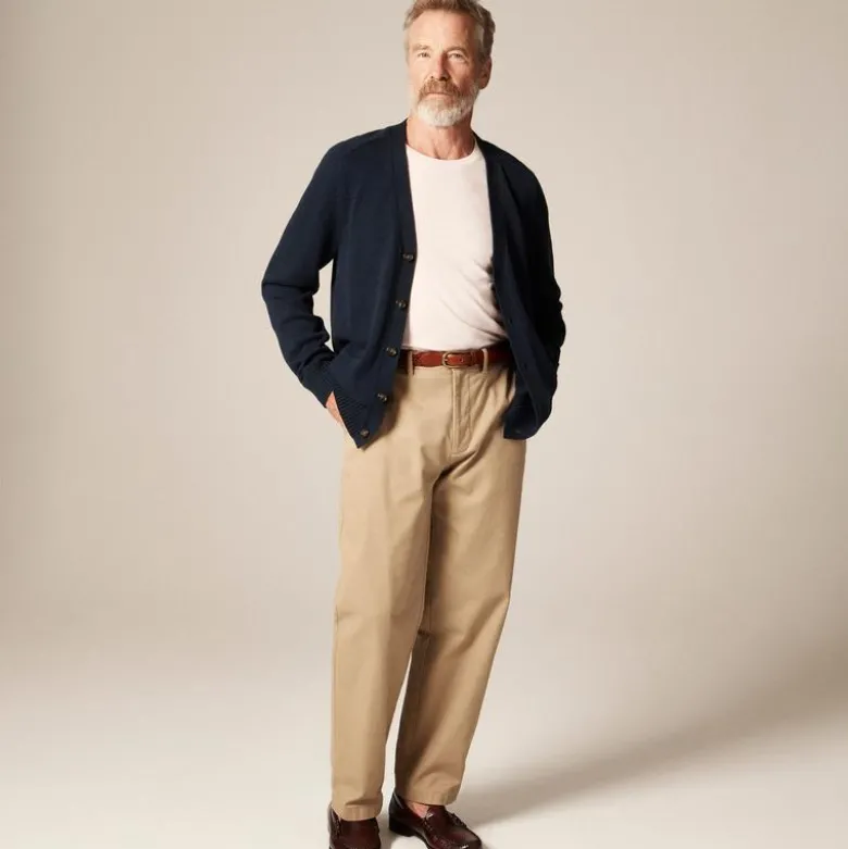 Heritage cotton V-neck cardigan