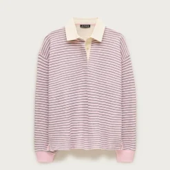 Heritage terry relaxed rugby sweatshirt