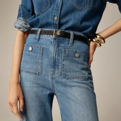 High-rise Sailor denim trouser in 1996 semi-stretch