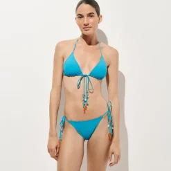 Hipster string bikini bottom with charms