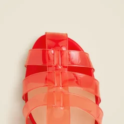 Jelly block-heel sandals