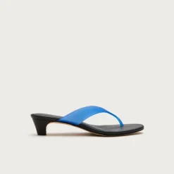 Jelly kitten-heel sandals