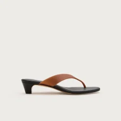 Jelly kitten-heel sandals