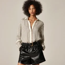 Jules classic-fit shirt in foulard print