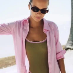 Jules classic-fit shirt in sateen