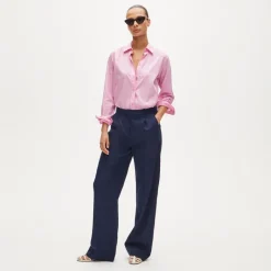 Jules classic-fit shirt in sateen