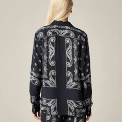Jules classic-fit shirt in bandana print