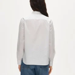 Jules classic-fit tie-neck shirt