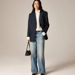 Jules club-collar shirt in dot print