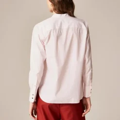 Jules tuxedo shirt in cotton poplin
