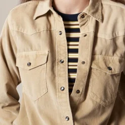 Jules western shirt in corduroy