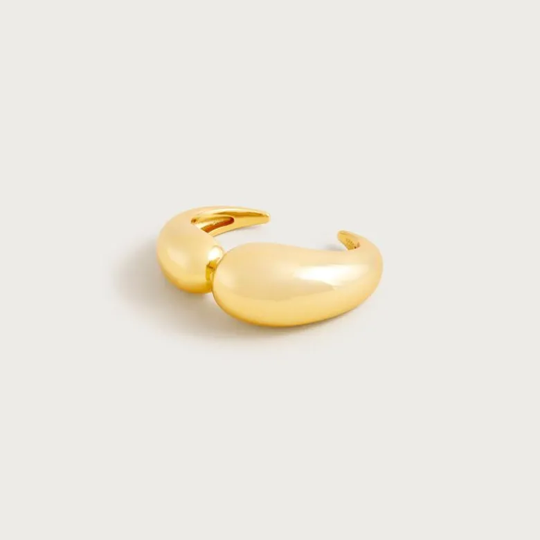 KHIRY X J.Crew large two-talon cuff bracelet