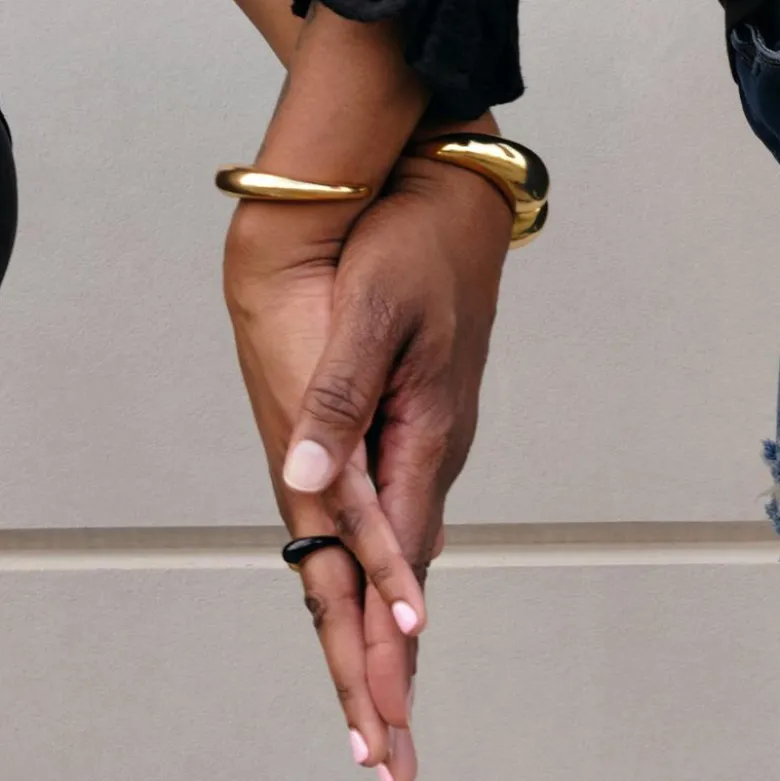 KHIRY X J.Crew large two-talon cuff bracelet