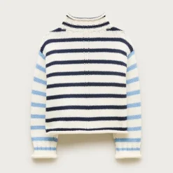 Kids' 2025 Rollneck™ sweater in stripe