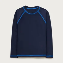 Kids' baseball rash guard