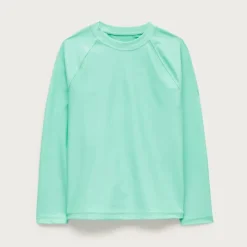 Kids' baseball rash guard