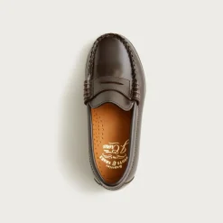 Kids' Camden loafers in leather
