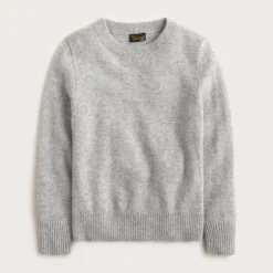 Kids' cashmere crewneck sweater