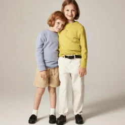 Kids' cashmere crewneck sweater