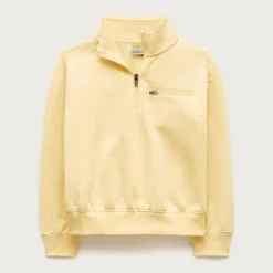 Kids' fleece quarter-zip pullover