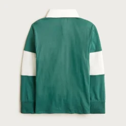 Kids' junior varsity rugby polo shirt in stripe