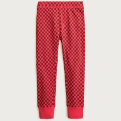 Kids' long-sleeve printed pajama set