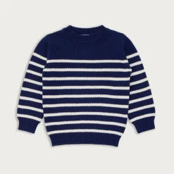 Kids' minnow™ striped knit sweater
