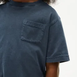 Kids' new garment-dyed pocket T-shirt