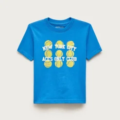 Kids' short-sleeve "Ace's only" graphic T-shirt
