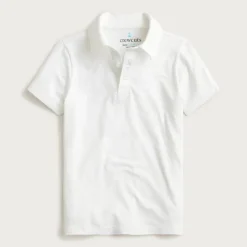 Kids' short-sleeve performance polo shirt