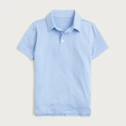Kids' short-sleeve performance polo shirt