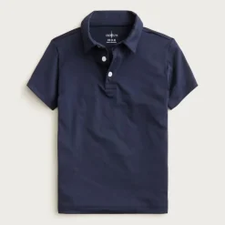 Kids' short-sleeve performance polo shirt