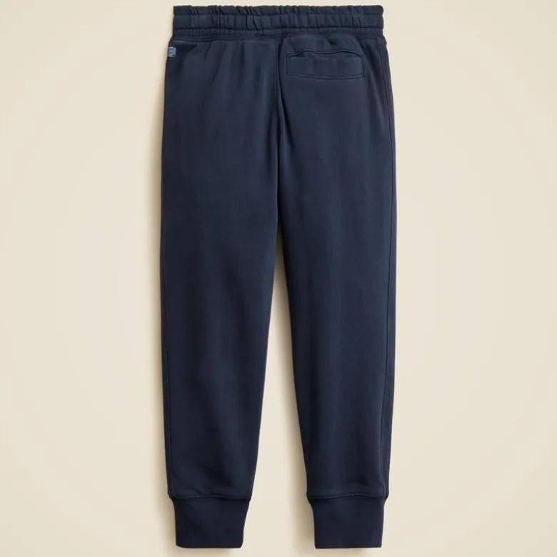 Kids' slim-slouchy jogger pant in terry
