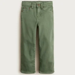 Kids' Straight-fit garment-dyed stretch jean