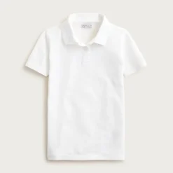 Kids' uniform piqué polo shirt